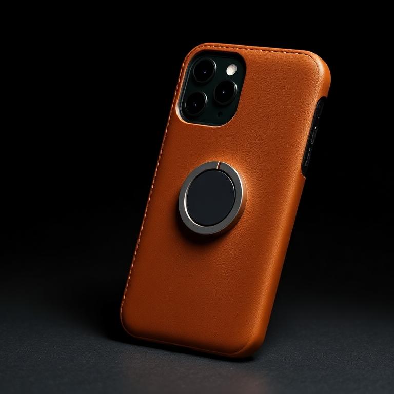 Capa MagSafe Couro — iPhone 15 Pro Max